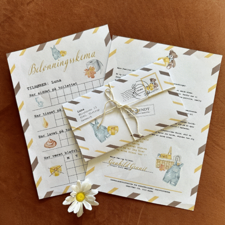 Blefri med breve fra Buksetrolden - Print selv pdf